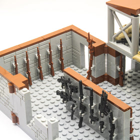 Gonsausola rifles and figures enable cooperative storytelling during playtime