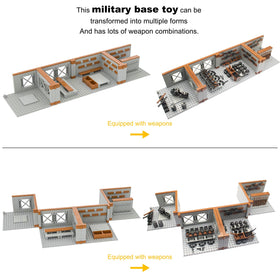 Gonsausola toy set for cooperative, scenario-based play.