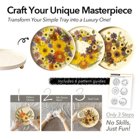 GooCare Auraeve dried flower varieties add natural color to the tray