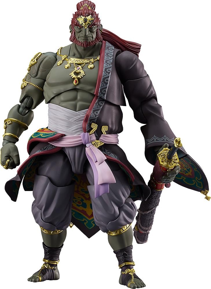 Good Smile Company Ganondorf Figma front view figure for striking poses and display.