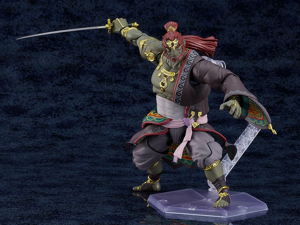 Good Smile Company Ganondorf Figma gloom effect part adds atmospheric scenes.