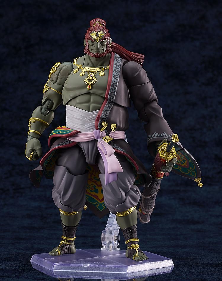 Good Smile Company Ganondorf Figma pairs well with Zelda figures for dioramas.