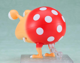 Good Smile Pikmin Bulborb Nendoroid closed-eyes face option for subtle moods.