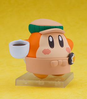 Two Waddle Dee Nendoroid face plates for expressive display