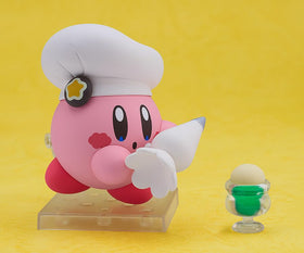 Good Smile Kirby Nendoroid Café Ver magnets enable flexible posing.