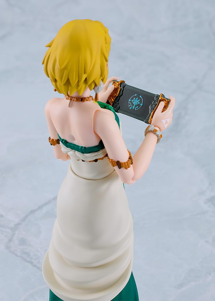 Good Smile Zelda Figma broken Master Sword enhances dramatic display moments.