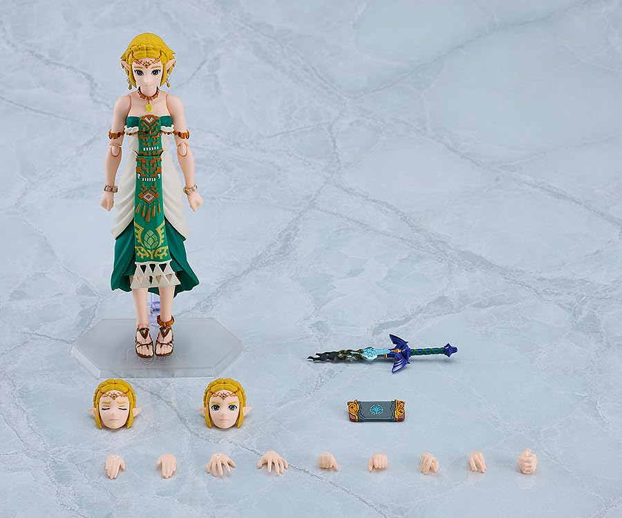 Good Smile Zelda Figma extra parts unlock iconic game moments.