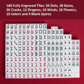 Goodasst travel mahjong set case ready for on-the-go games.