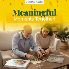 GoodDay Puzzles 48-piece puzzle offers a manageable challenge.