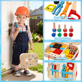 Goodfuns saw and ruler for early STEM exploration and measurement practice