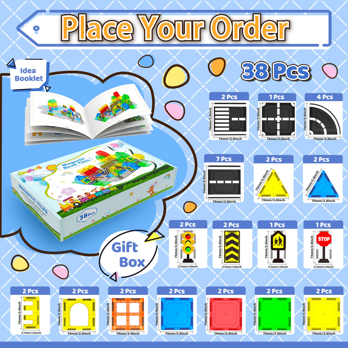 Goodtiles Magnetic Tiles Gift Ideas inspire creative gifts for holidays and birthdays.