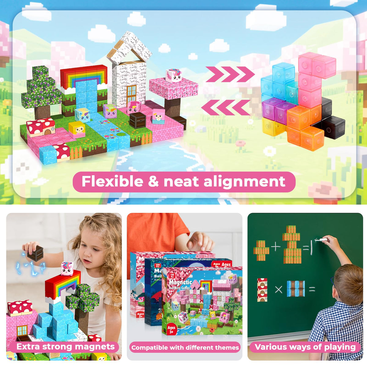 Goody King playset promotes family bonding during collaborative building.