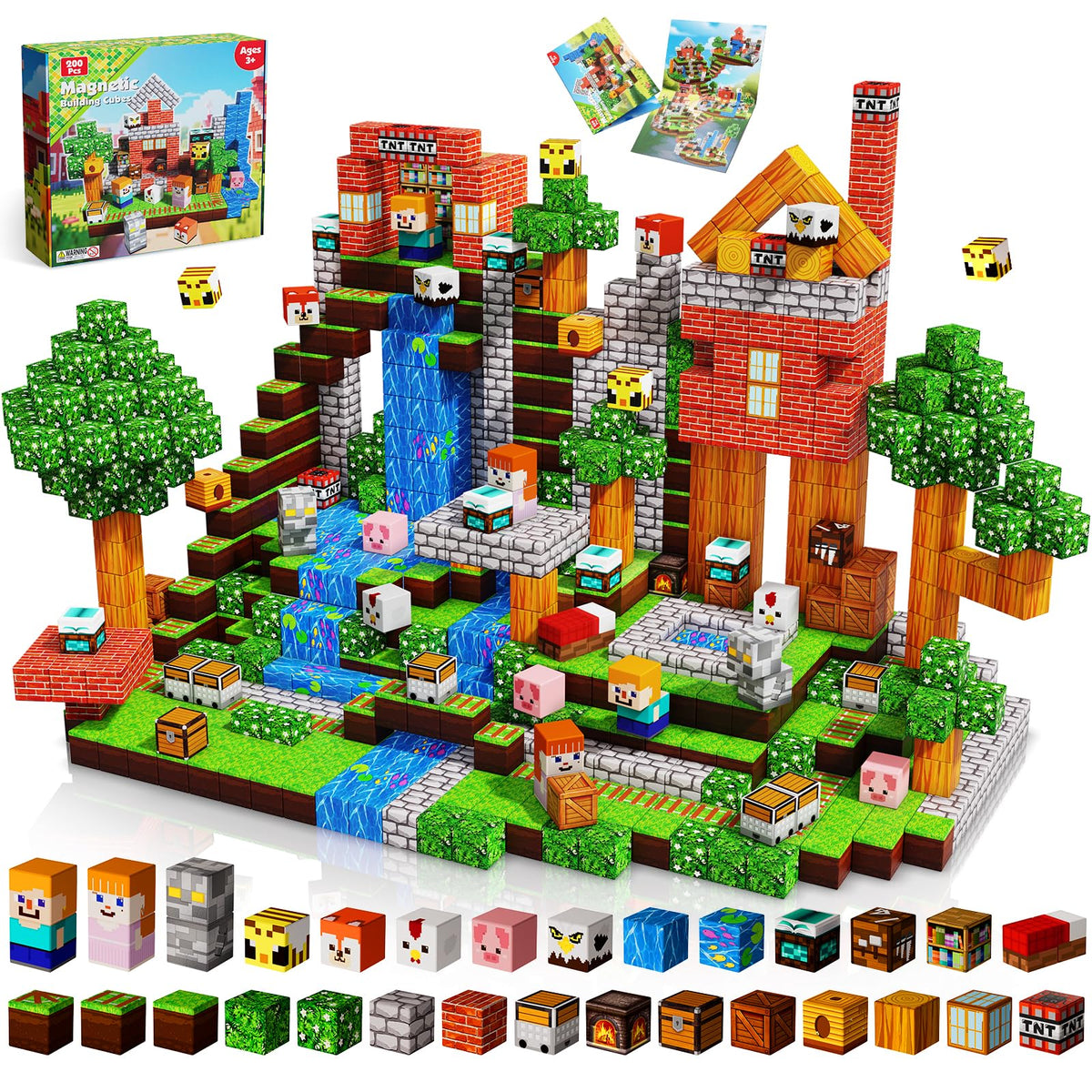 Goody King forest magnetic blocks in action boosting spatial skills through imaginative play