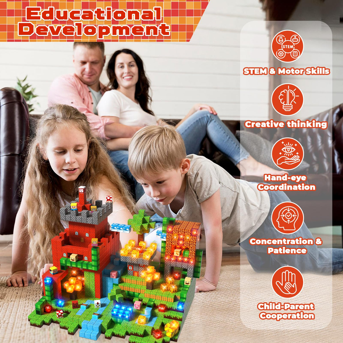 Goody King gift-ready magnetic blocks bundle suitable for birthdays and holidays.