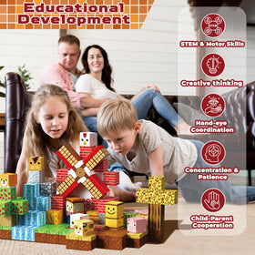 Goody King gift ready magnetic blocks for kids ages 3 to 9