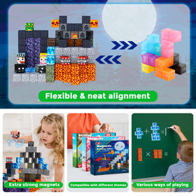 Goody King kids assembling towers to boost spatial skills