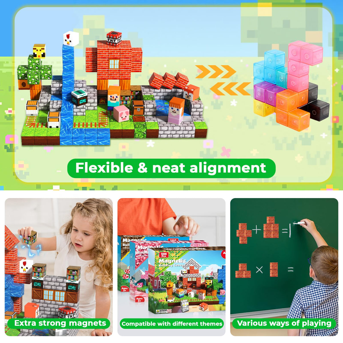 Goody King classroom-ready magnetic blocks support STEM learning and creative collaboration