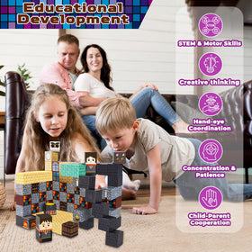 Goody King magnetic blocks ideal gift for birthdays and family games