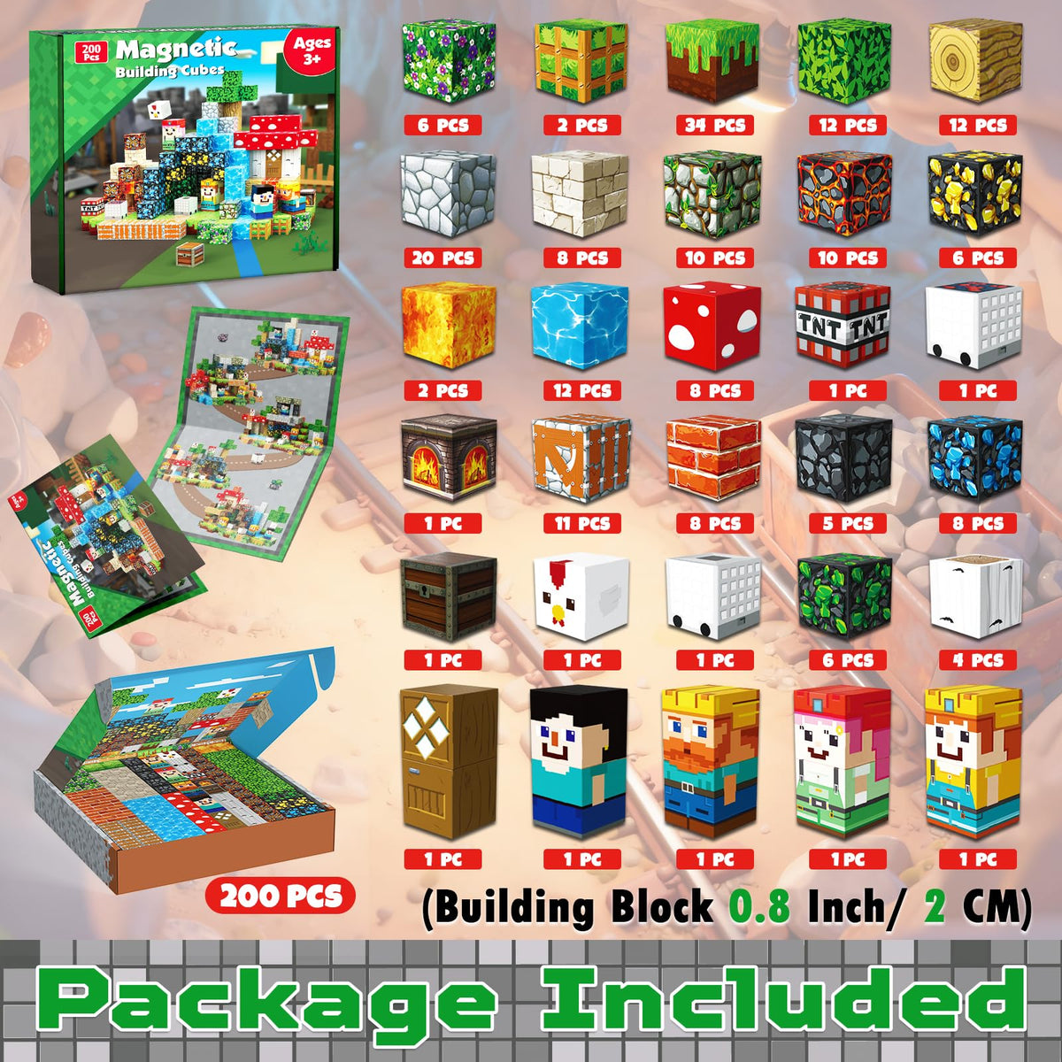 Goody King magnetic blocks stacked towers with strong magnetic connections.