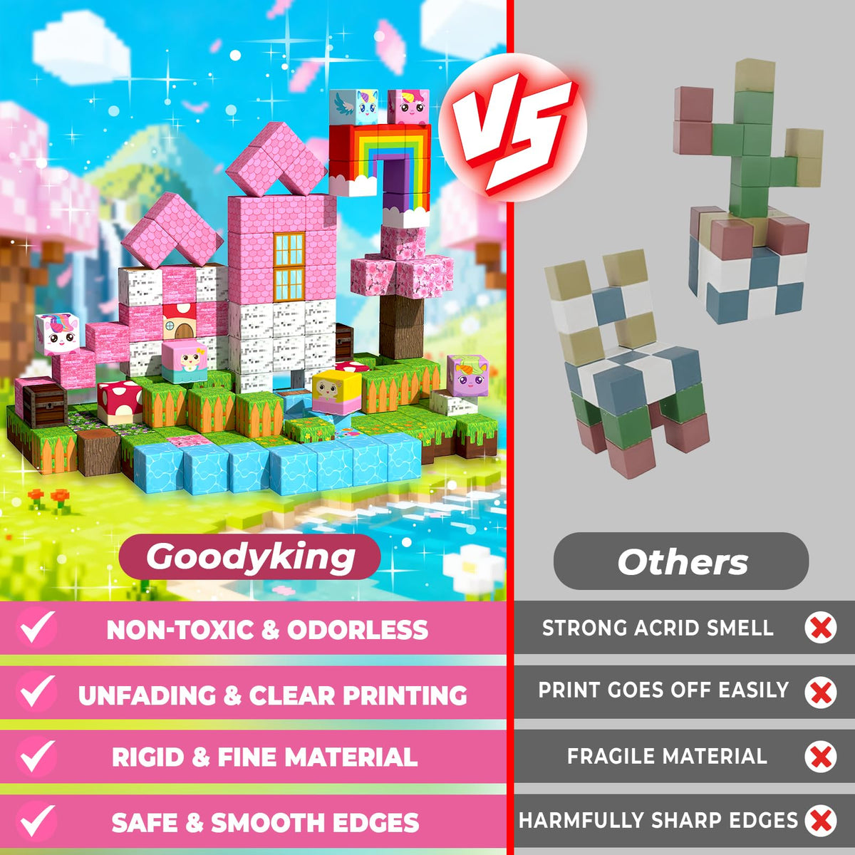 Goody King magnetic learning toy for hands-on STEM activities and classroom use.