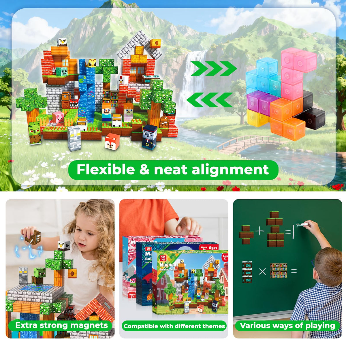 Goody King sensory toy prompts hand-eye coordination through stacking and design challenges