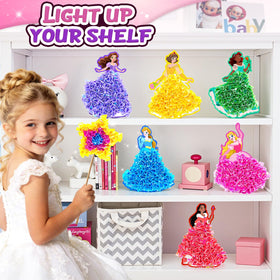 Gooidea display stands showcase finished princess artworks