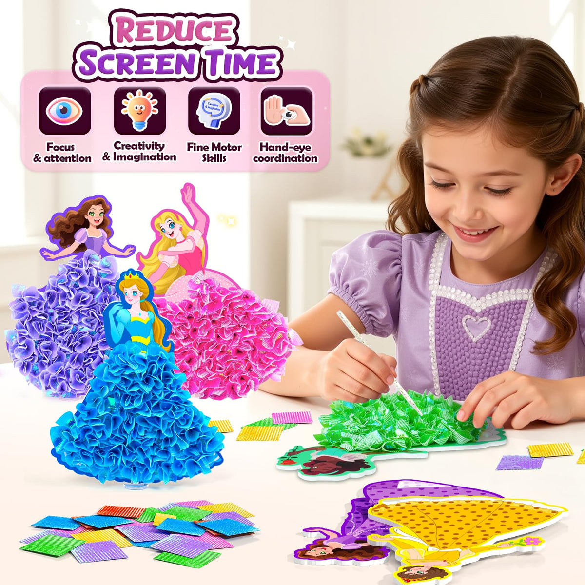 Gooidea princess poke art kit eye mask for imaginative cosplay