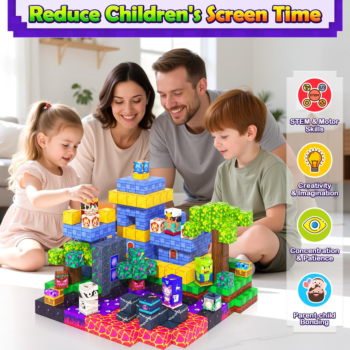 Gooidea screen-free family play encourages cooperation and focus