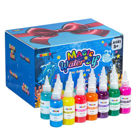gookid magic water elf kit: assembling colorful aqua figures sparks imaginative play