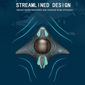 GoolRC bionic-design body reduces water resistance for efficient cruising.
