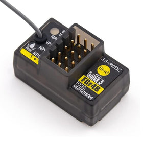 GoolRC FGr4B front view shows compact receiver for easy installation
