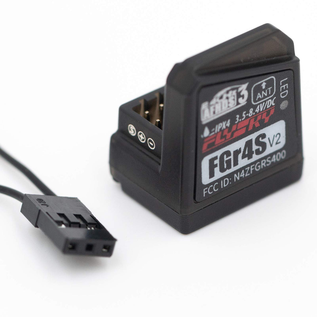 Goolsky FGR4S V2 used on an RC boat for responsive throttle control.