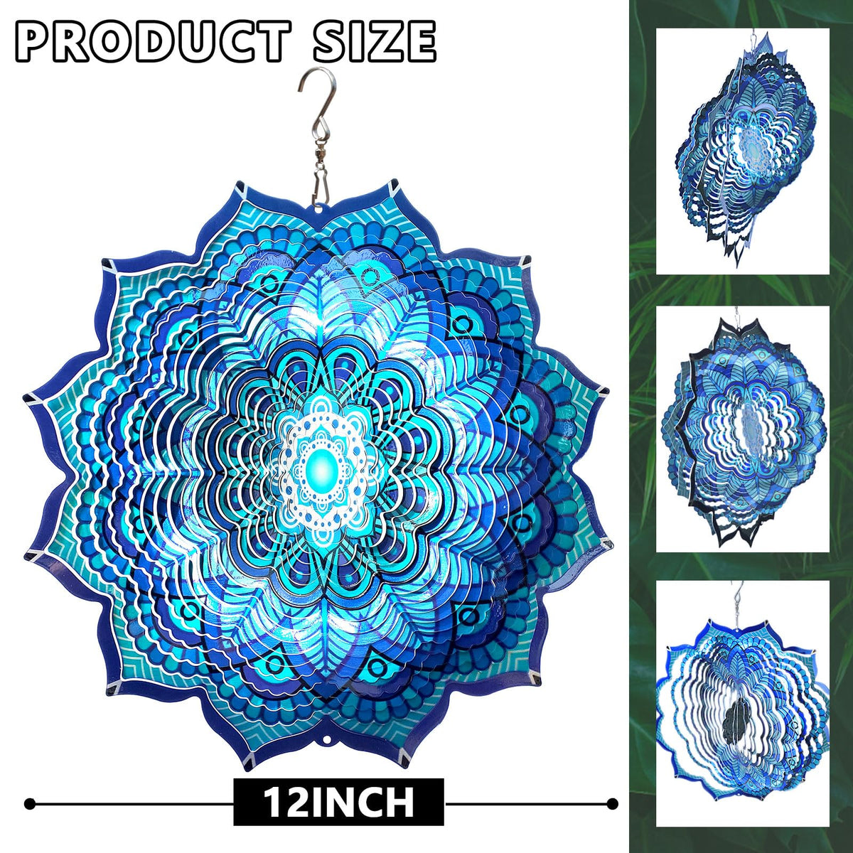 GOOLLYRUSIM versatile decor for garden patio or indoor display