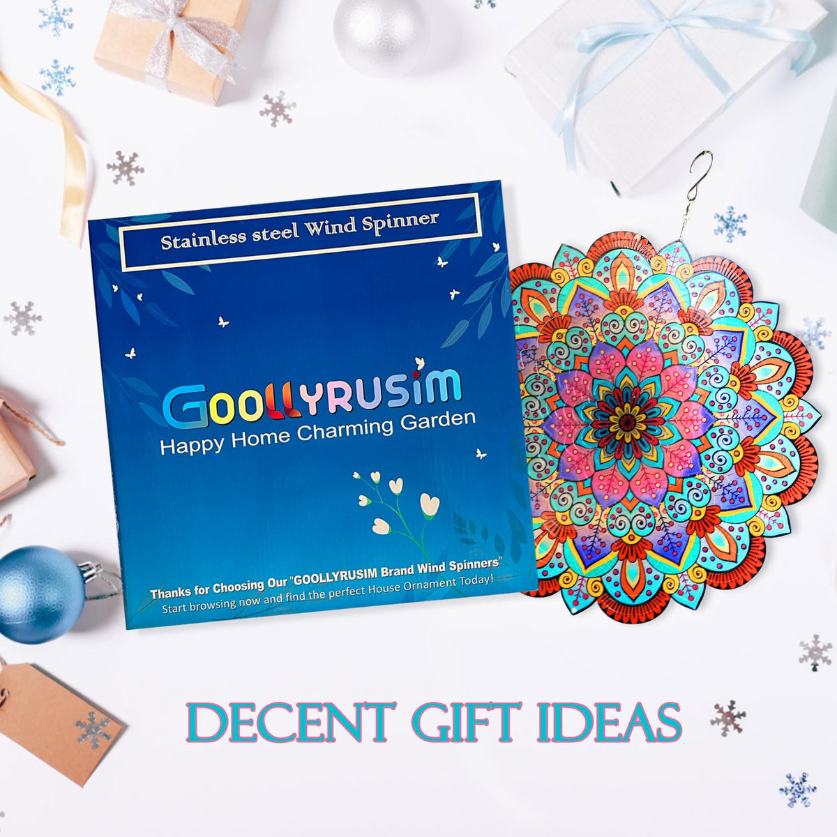 Goolyrusim wind spinner housewarming gift adds thoughtful decor.