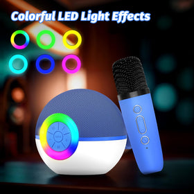 goopow karaoke LED light display ignition mood during performances