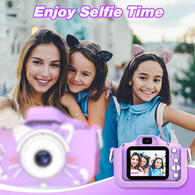 Goopow Kids Camera records 1080P video for crisp memories