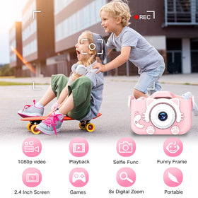 Goopow camera with a 2.0 inch LCD screen for easy viewing and framing.