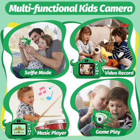 Goopow kids camera offers multi-function play and photo options.