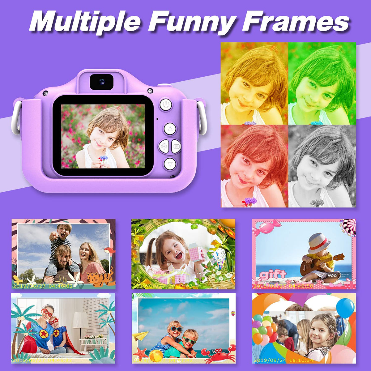 Time-lapse and digital zoom enhance playful storytelling