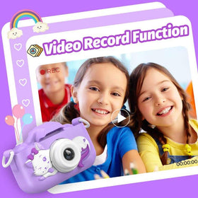 Goopow Kids Selfie Camera 1080p video and 12MP photos capture moments