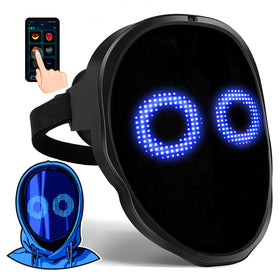 Gootus Face Transforming LED Mask app controlled for customizable party visuals and easy remote control
