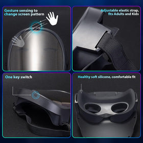 Gootus Face Transforming LED Mask with silicone eye pad for comfortable wear