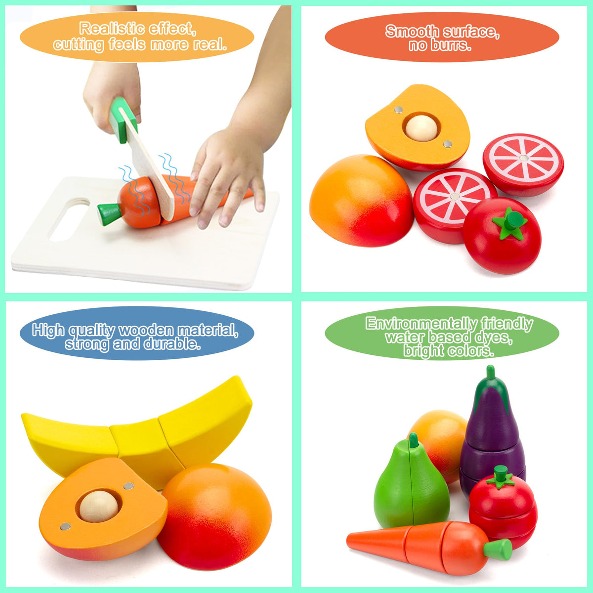 GOPLACS child-friendly imaginative chef play promotes creative role-play.