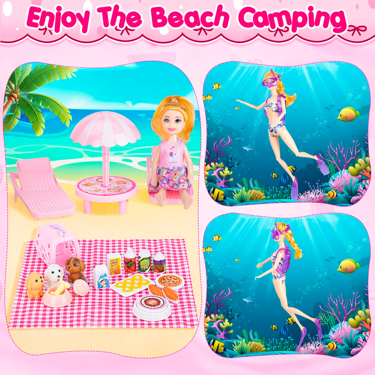 GORISPI camping tent and picnic blanket for outdoor storytelling