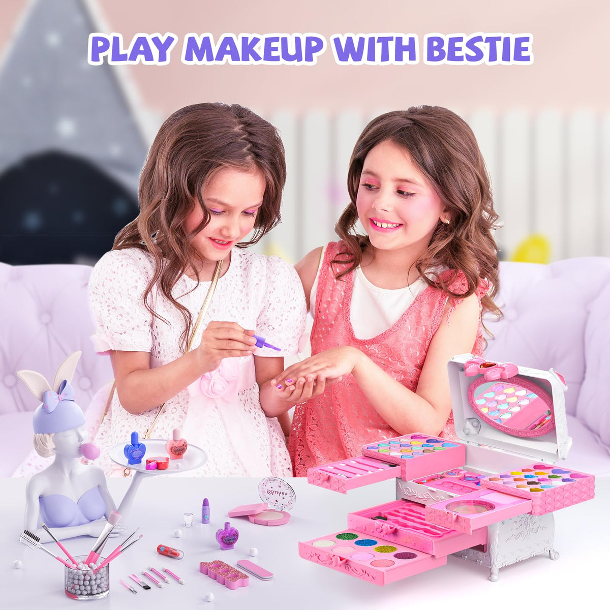 GORISPI 19 eyeshadows palette for colorful creative looks