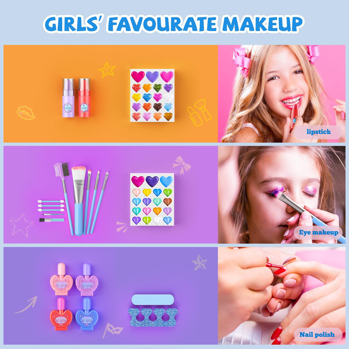 GORISPI makeup brushes deliver soft, comfortable application
