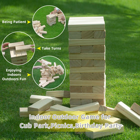 GOROCK blocks crafted from smooth New Zealand pine with a safe finish.