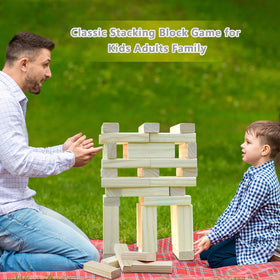 GOROCK safe, crack-free wood supports repeated stacking and casual play.