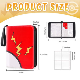 GOROMA binder shows 50 removable sleeves to expand your collection.