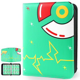 GOROMA card binder front view showing 900-pocket capacity for organized collections.